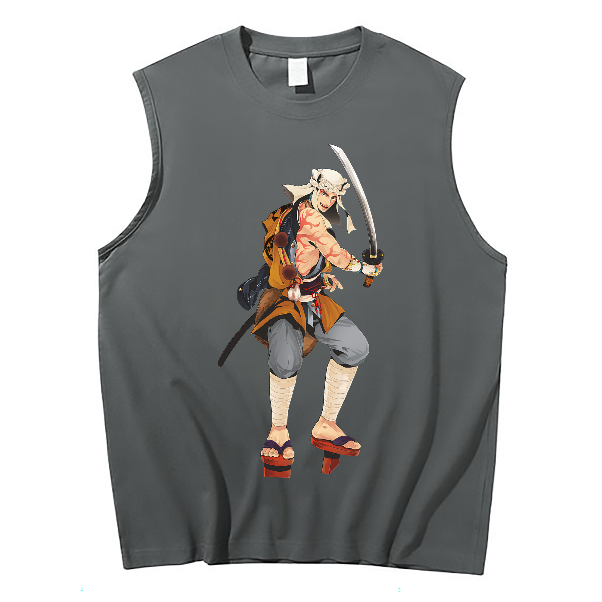 （画像用） 刀剣乱舞 Touken Ranbu コットン100％タンクトップ（フロントプリント）